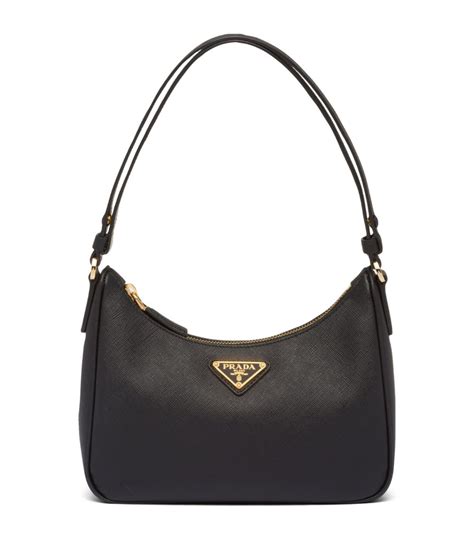 prada tessuto saffiano shoulder bag|Prada adjustable shoulder handbags.